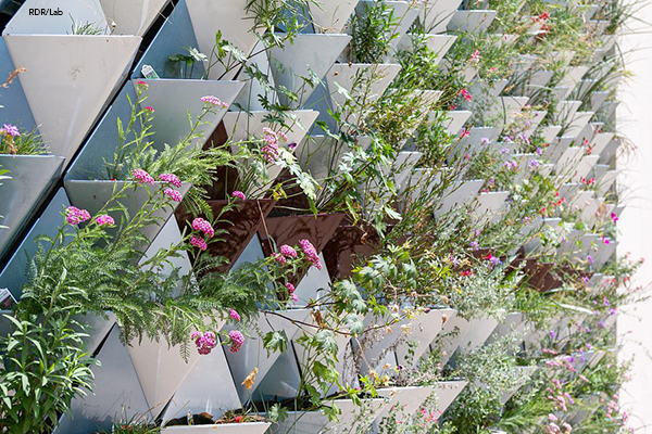 Transforming Galvanized Sheetmetal Waste Streams into Modular Living Wall Planter System