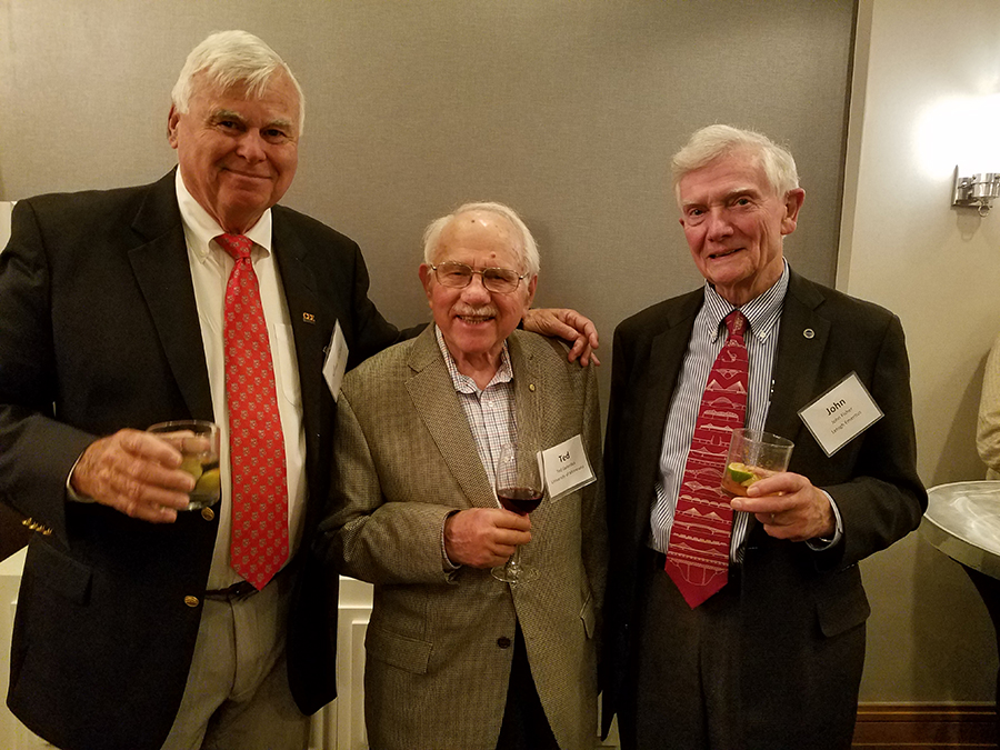 James Fisher, Ted Galambos, and John Fisher