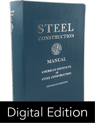 Steel Construction Manual, 15th Ed. (Online, 1 Year)
