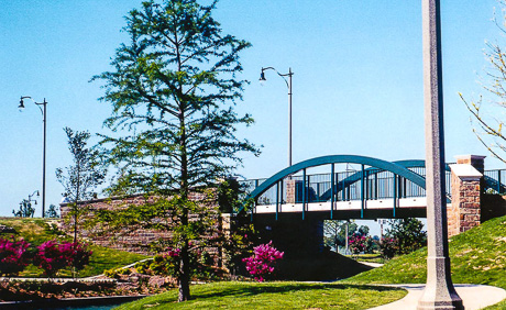 Bricktown Canal South Pedestrian Bridge